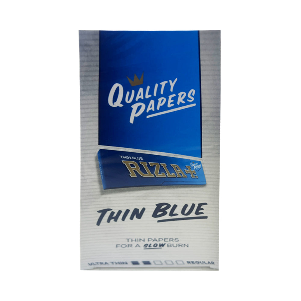 Rizla Thin Blue King Size Slim Rolling Papers: The Slow-Burning Paper for a Pure Taste
