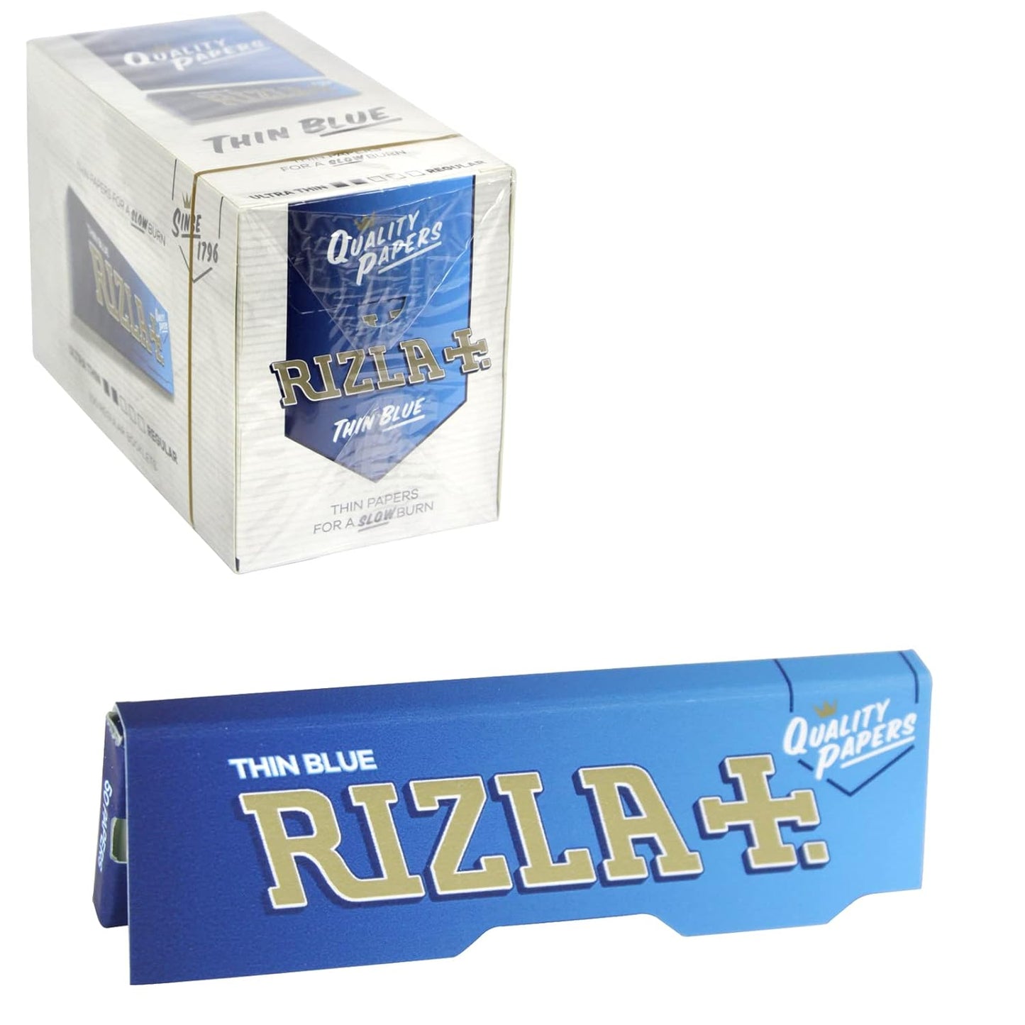 Rizla Blue Standard Rolling Papers (Pack of 100)