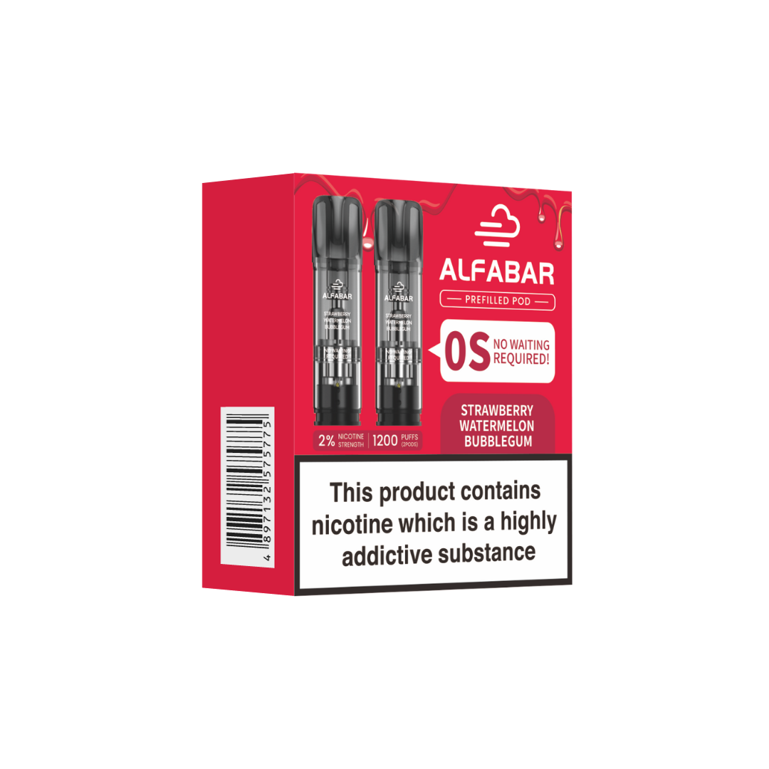 Alfabar Prefilled 2 Pods (Pack of 10)