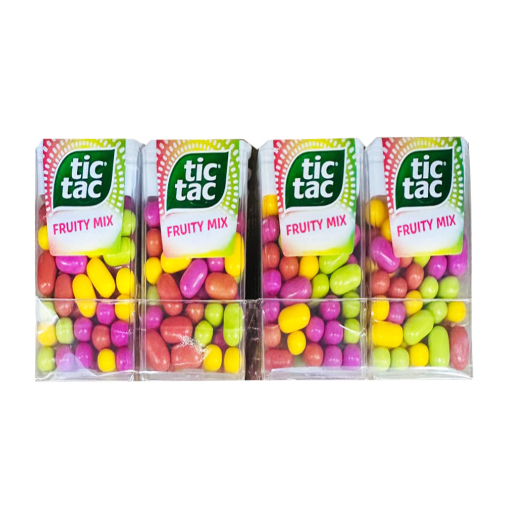 Tic Tac: On-The-Go refreshment with your favourite flavour candy ( 24x18g)