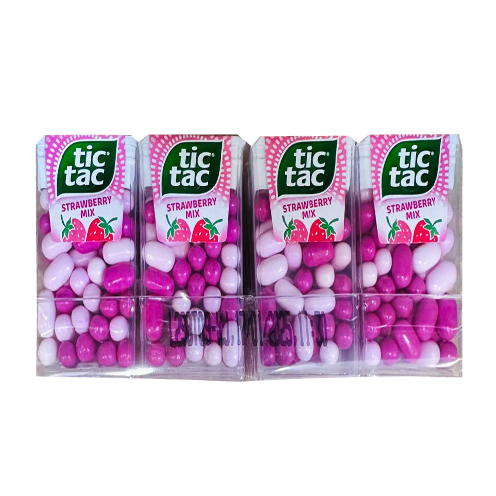 Tic Tac: On-The-Go refreshment with your favourite flavour candy ( 24x18g)