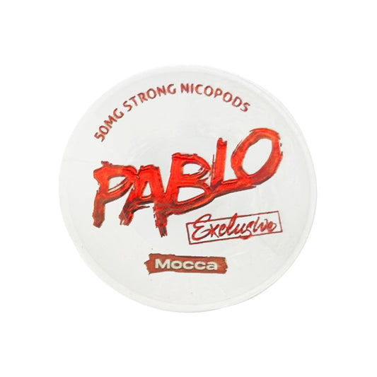 PABLO Exclusive Mocca: Nicotine Pouches Pack of 10 Featuring Delicious Coffee Flavor