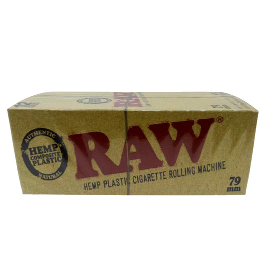 RAW 79 mm Hemp Plastic Rolling Machine (12 Pack)