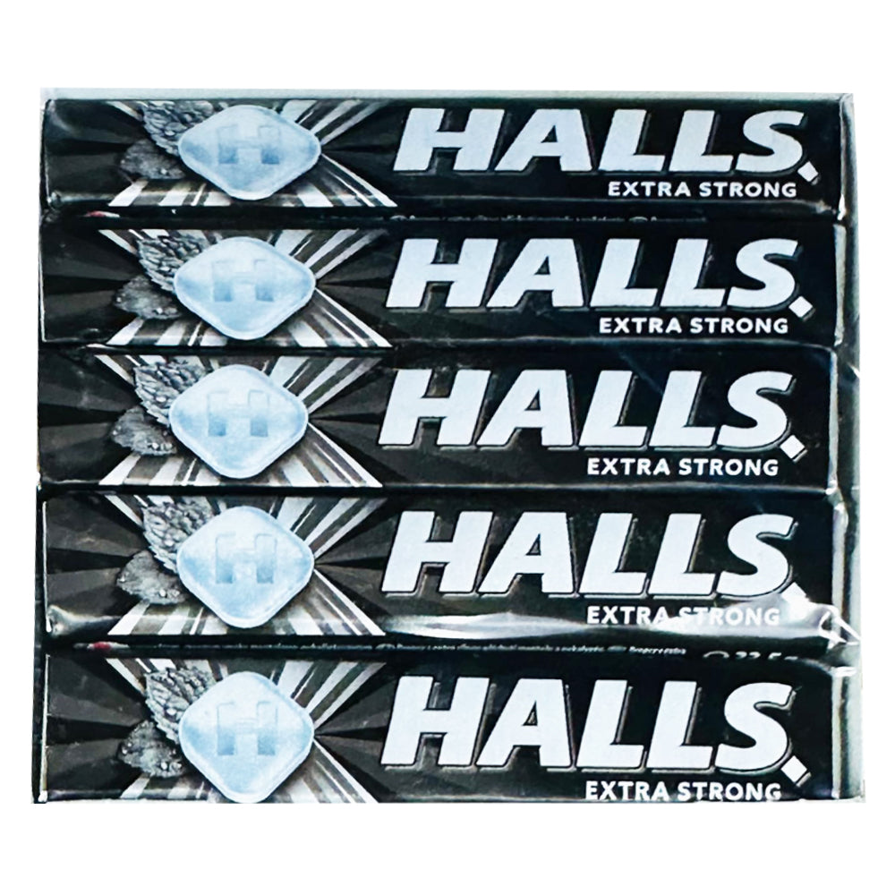 Halls Extra Strong: Conquer Coughs and Soothe Sore Throats (Pack of 12)