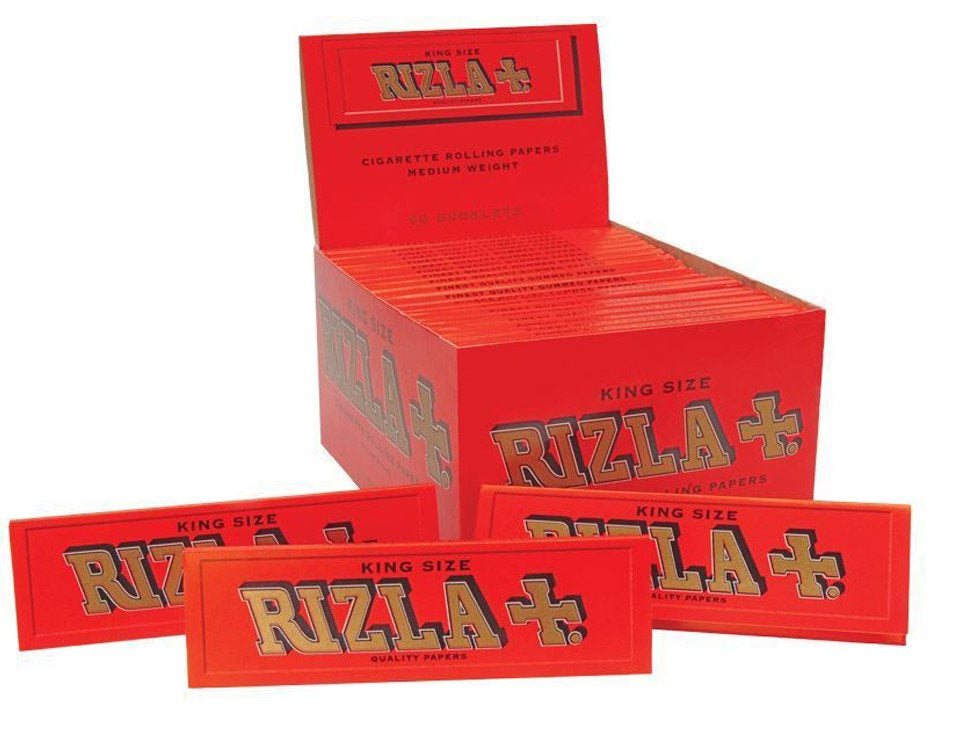 Red Razor 50 Booklets Rizla Red King Size Super Slim 50 Booklets Rolling Papers – RKK ...