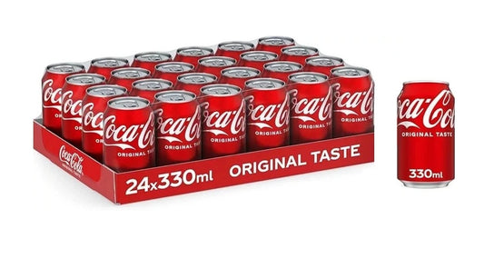 Coca Cola Cans 330ml (24x330ml)