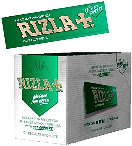 Rizla Green Standard Rolling Papers (Pack of 100)