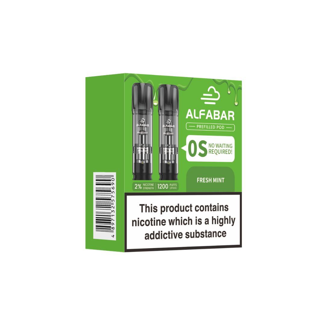 Alfabar Prefilled 2 Pods (Pack of 10)