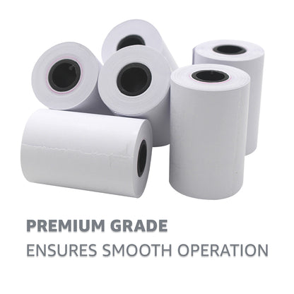 VIROSA Premium 57 x 40 mm Thermal Paper Till Receipt Rolls for PDQ Credit Card Machines, POS, and EPOS Systems – High-Quality Receipt Paper [Pack of 50]
