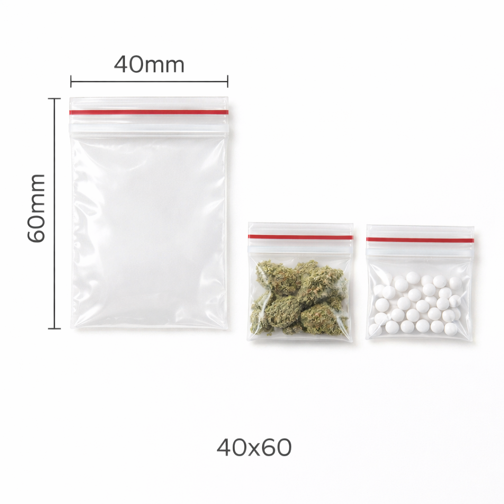 40cm x 60cm Clear Strong and Durable Baggies