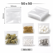 50cm x 50cm Clear Strong and Durable Baggies