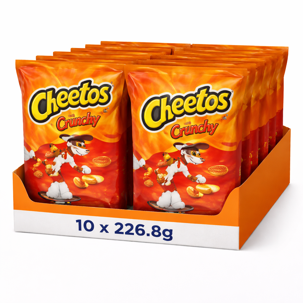 Cheetos Crunch Collection Cheetos Crunchy – 10 x 226.8g – RKK Enterprise Limited