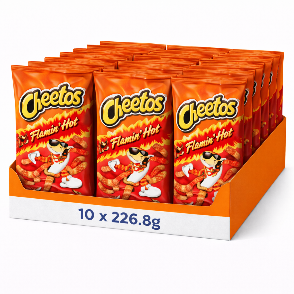 Cheetos Flaming Hot – 10 x 226.8g
