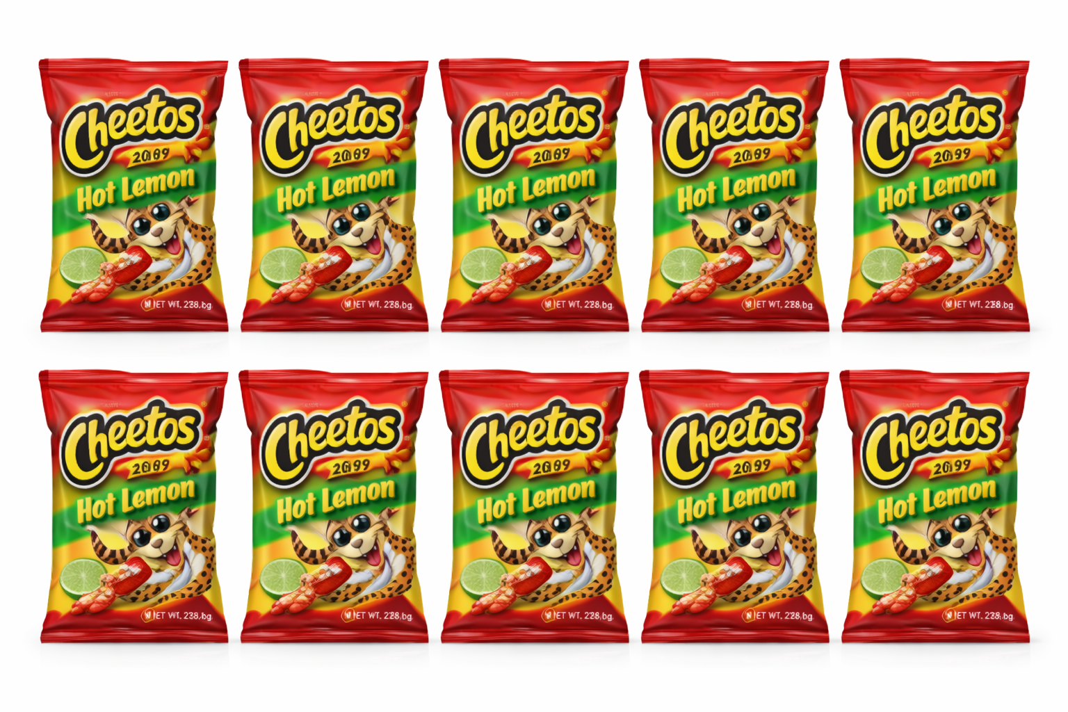 Cheetos Hot Lemon – 10 x 226.8g