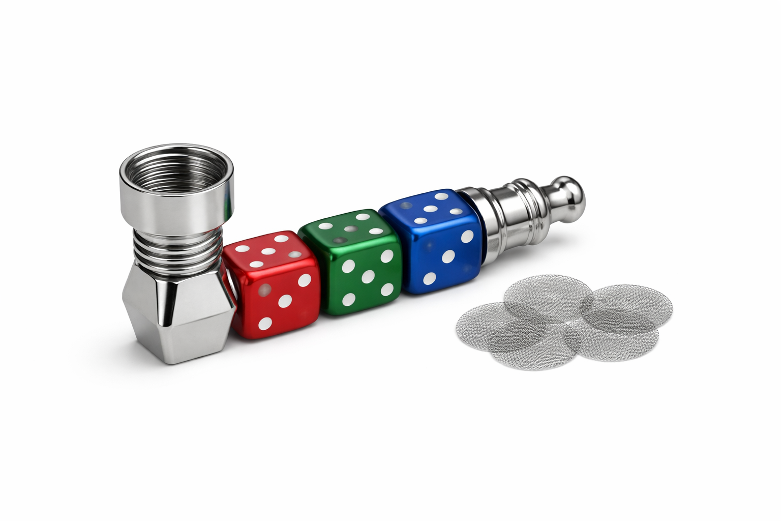 Dice Metal Pipe