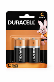 Duracell C Battery 2 Pack