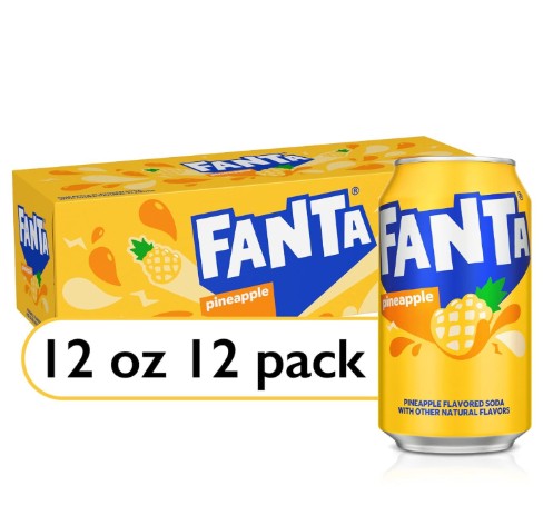 Fanta Pineapple 355ml / 12ct