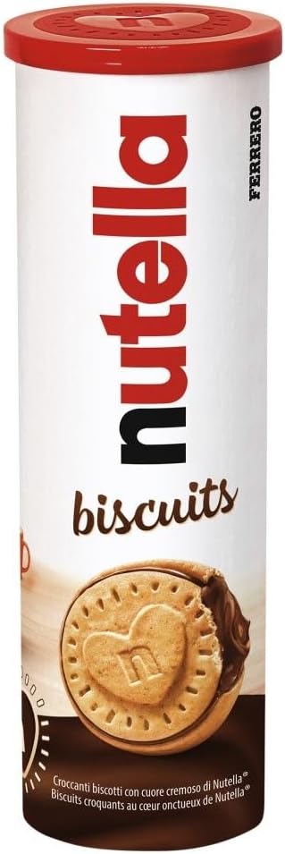 FERRERO NUTELLA BISCUITS TUBE 166G