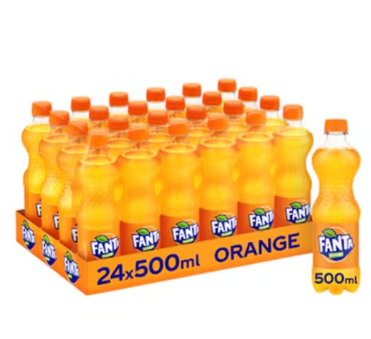 Fanta Orange 500ml × 24