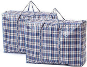 EXTRA LARGE Strong and Durable Laundry Bags – 60cm x 50cm – Reusable Storage Bags for Laundry, Moving, Shopping – Zip Closure – 3 Colour Options (Red, Black, Blue) – Carton of 100