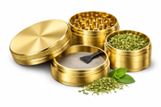 Metal Gold Grinder Large