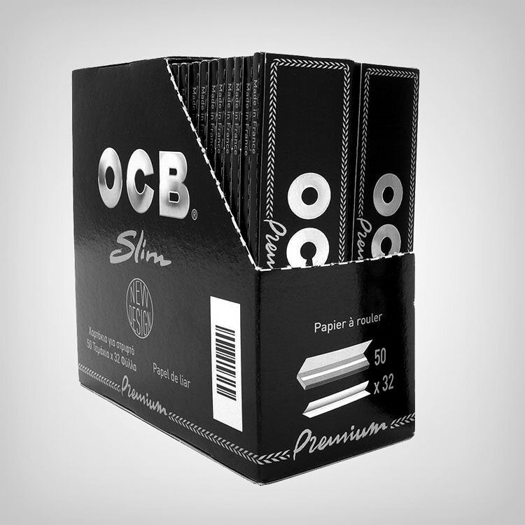 OCB Black Papers Slim x 50