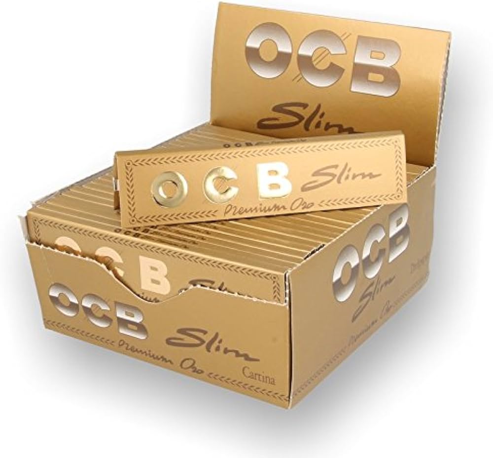 OCB Gold Papers Slim x 50
