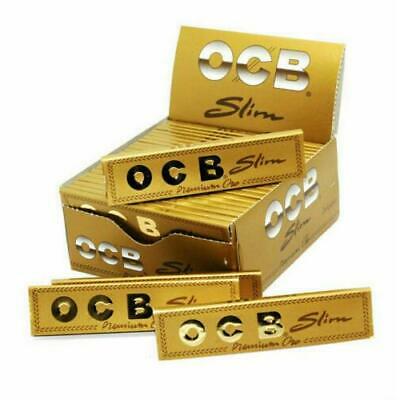 OCB Gold Papers Slim x 50