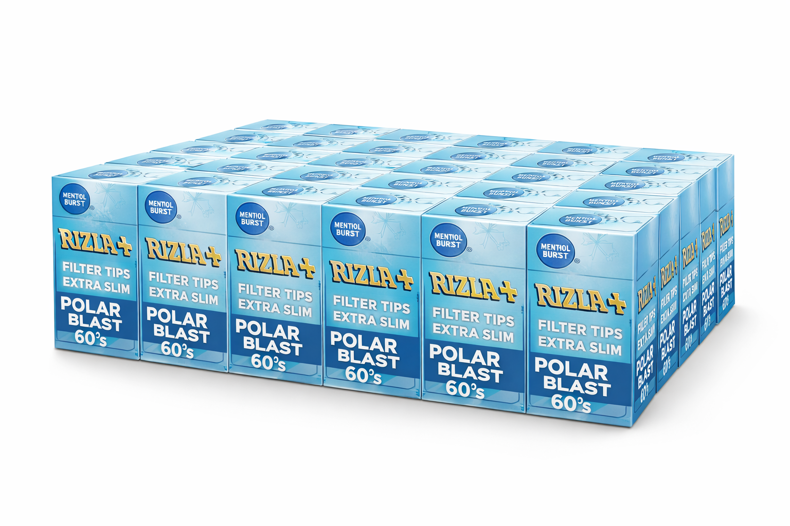 Rizla Filters Extra Slim Polar Blast 60s x 24 – RKK Enterprise Limited