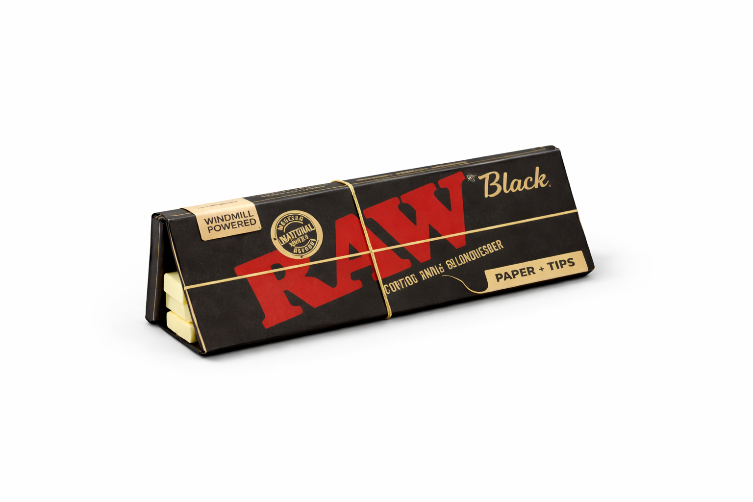 Raw Black Connoisseur Full Box King Size Slim Rolling Papers & Tips