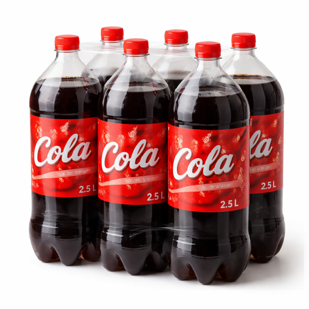 Soft Drink Cola – 2.5L Bottles (6 Pack)