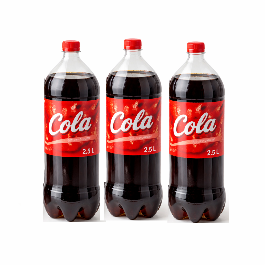 Soft Drink Cola – 2.5L Bottles (6 Pack)