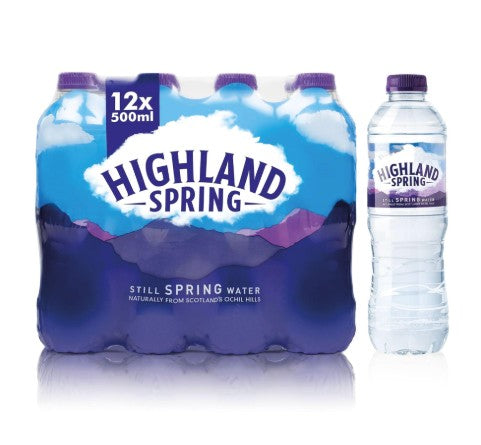 Spring Water 500ml 12 Pack