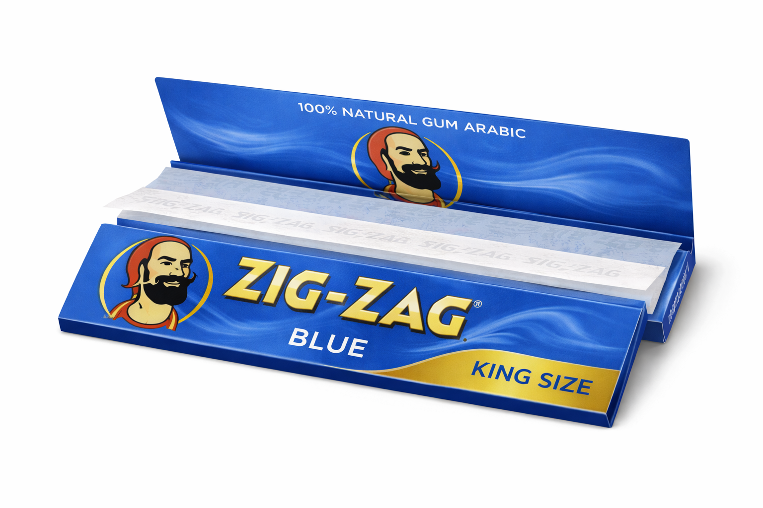 Zig-Zag Blue King Size Rolling Papers