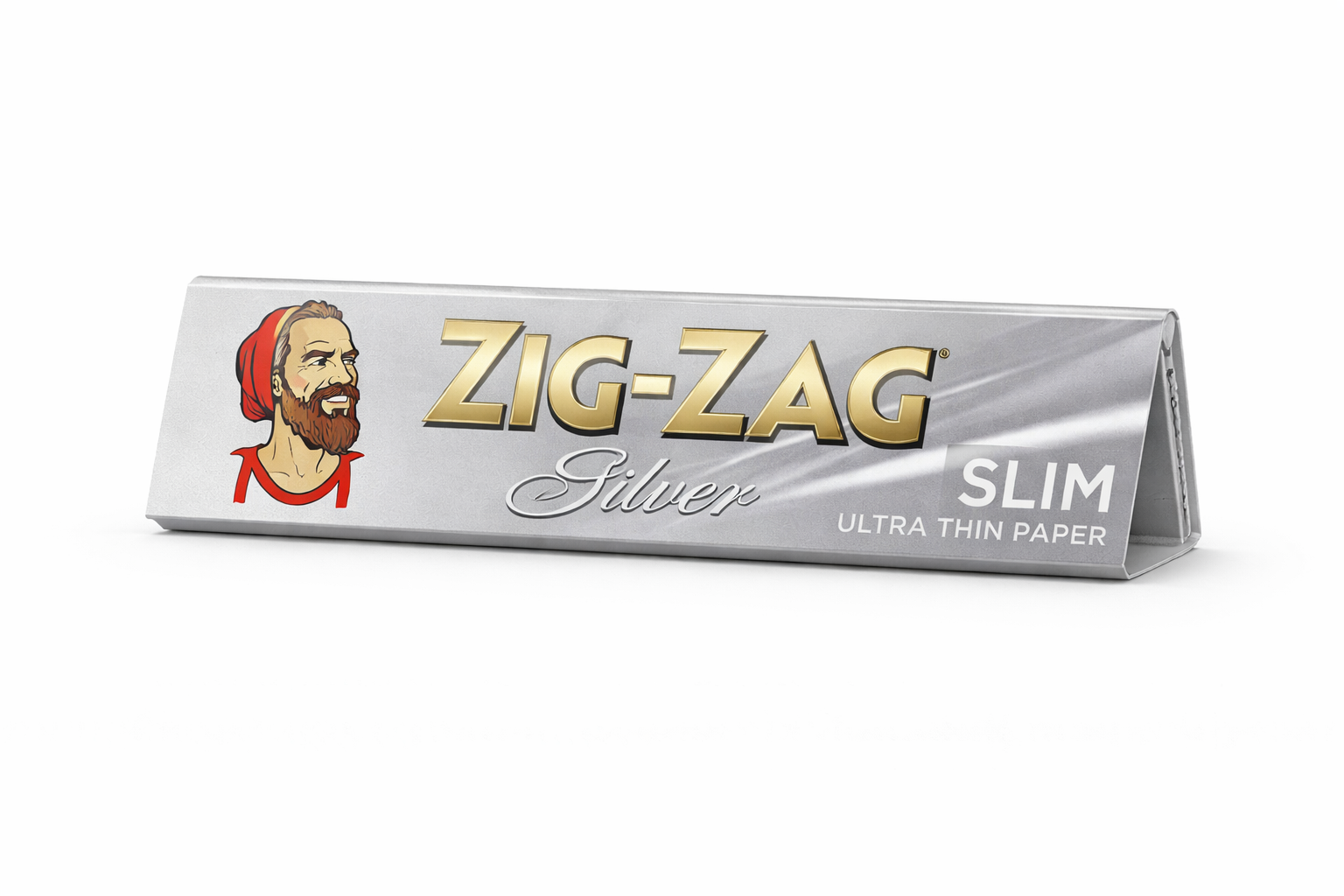 Zig Zag Silver Slim Rolling Papers.