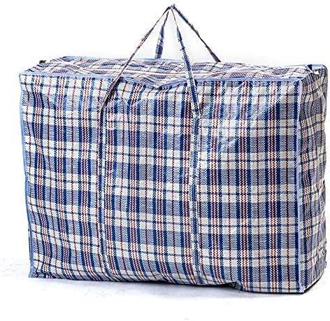 EXTRA LARGE Strong and Durable Laundry Bags – 80cm x 60cm – Reusable Storage Bags for Laundry, Moving, Shopping – Zip Closure – 3 Colour Options (Red, Black, Blue) – Carton of 100